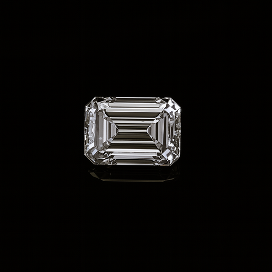 3.09 Carat Emerald Cut Lab Diamond