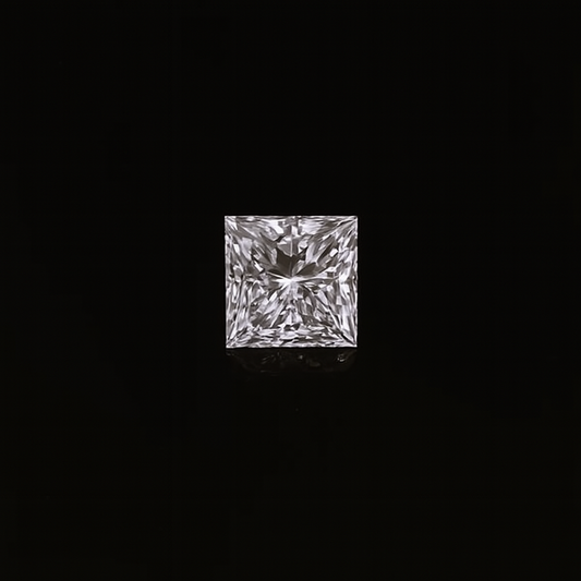1.57 Carat Princess Cut Lab Diamond